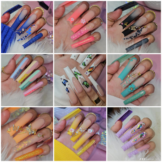 CUSTOM NAIL SETS ($45+)