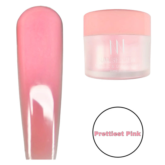 "PRETTIEST PINK" Acrylic Powders 1 oz