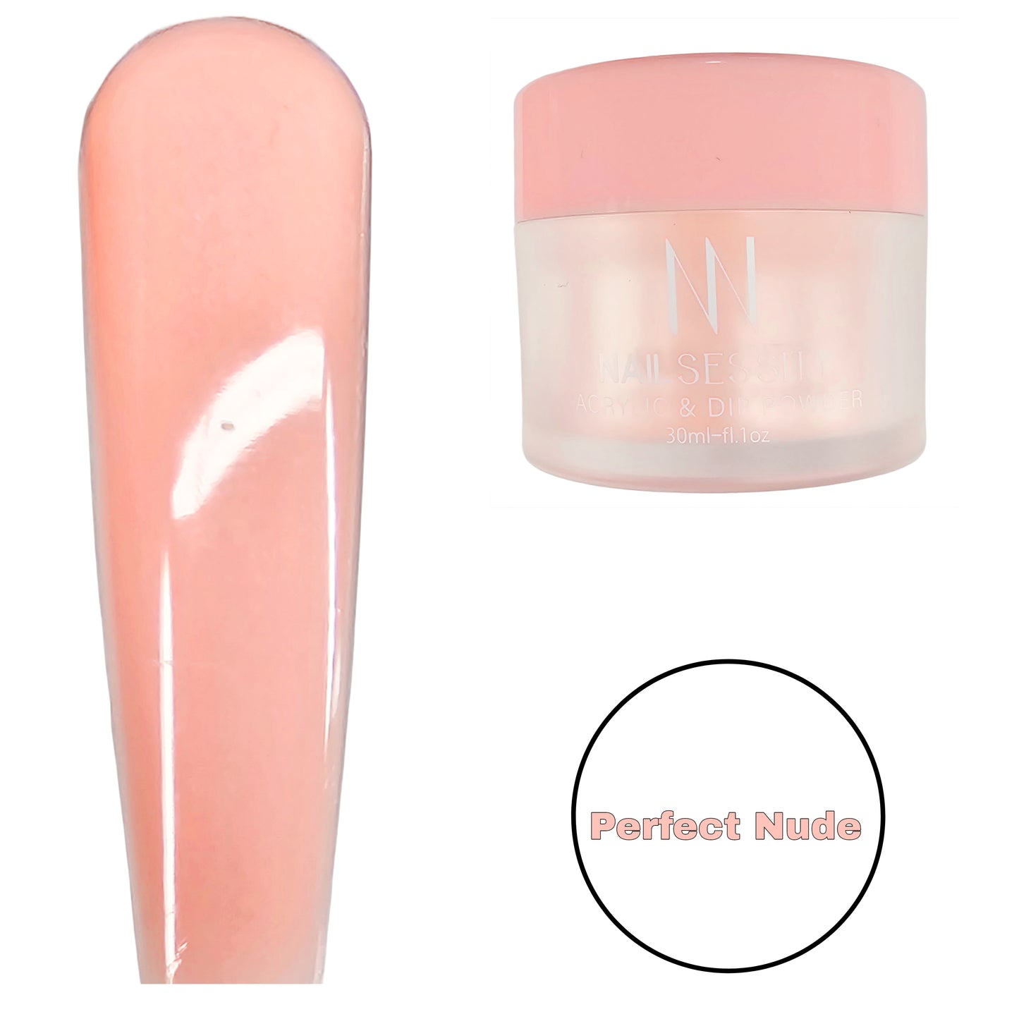 "PERFECT NUDE" Acrylic Powders 1 oz