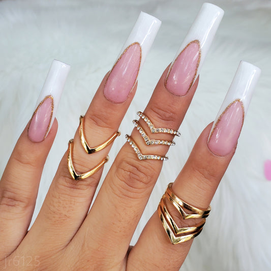 Gold Rings (5pc Set)