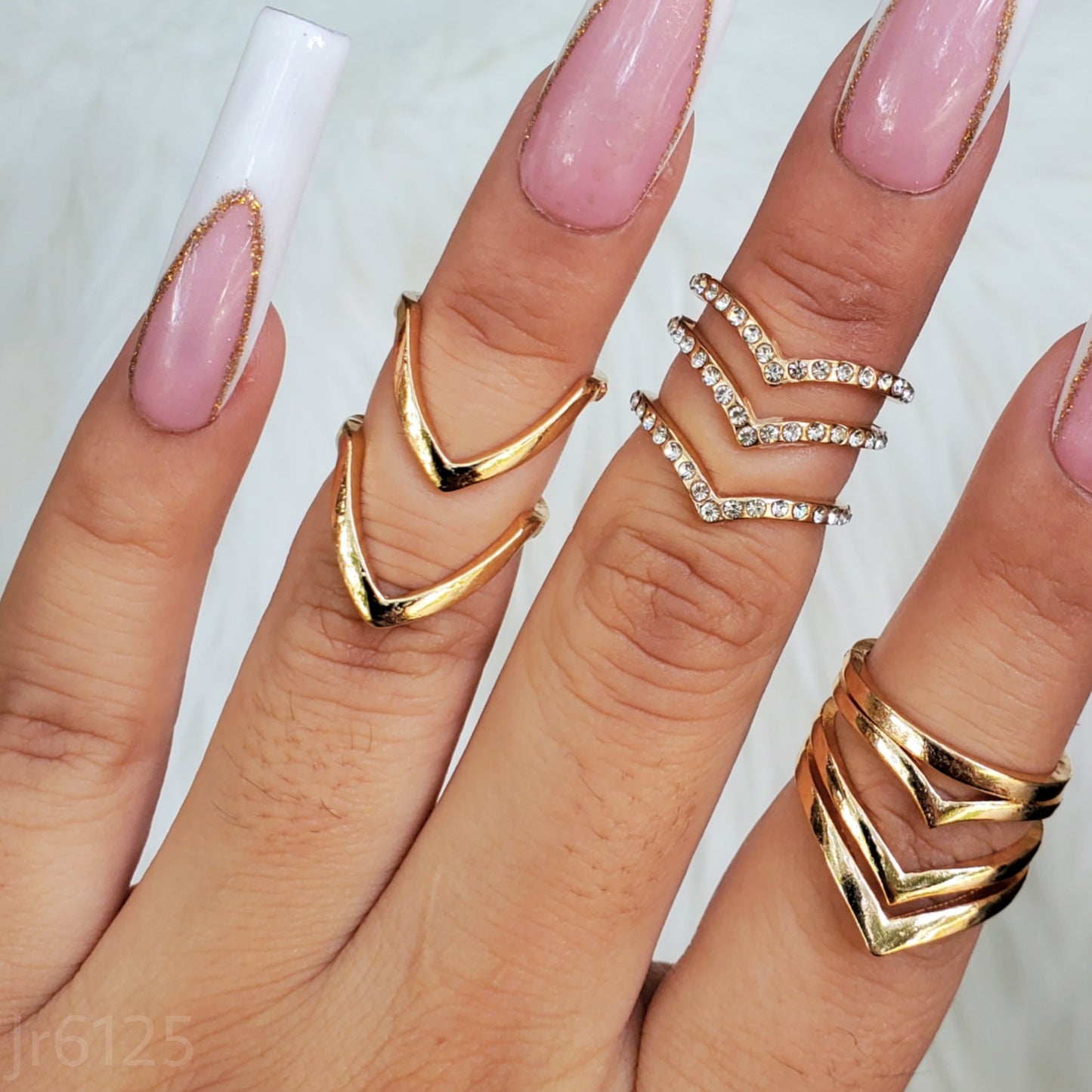 Gold Rings (5pc Set)