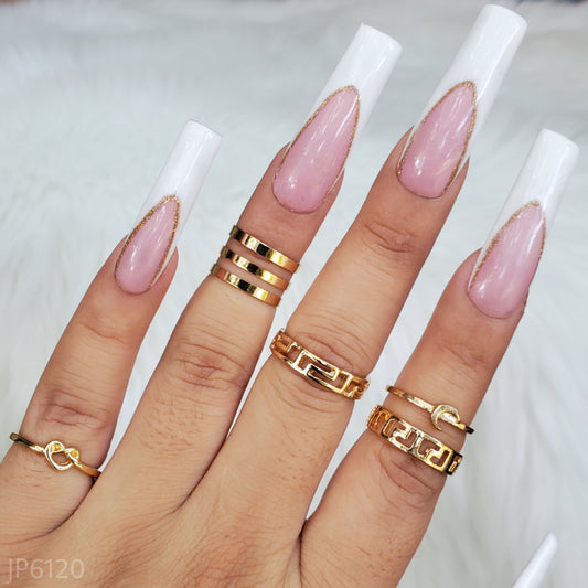 Gold Rings (5pc Set)